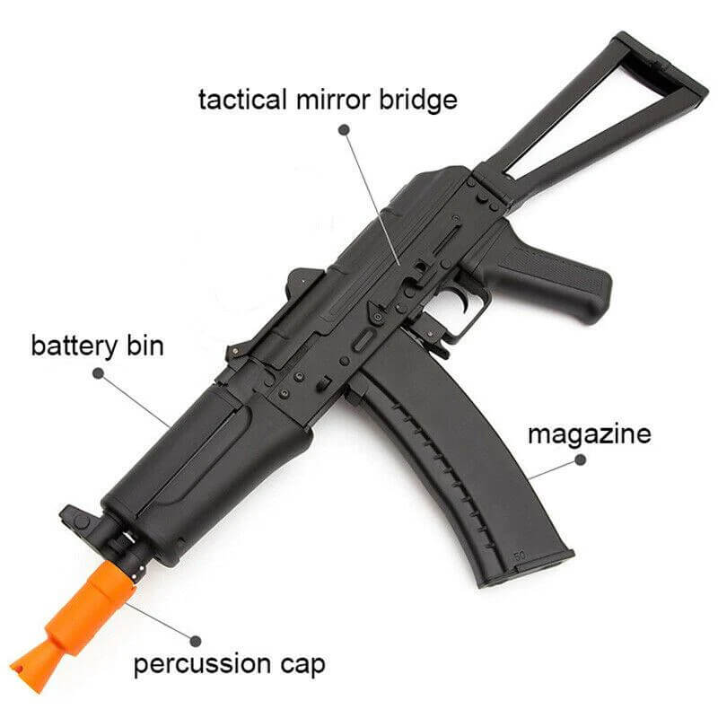 JINMING AK74U J12 Gel Ball Blaster Assault Rifle